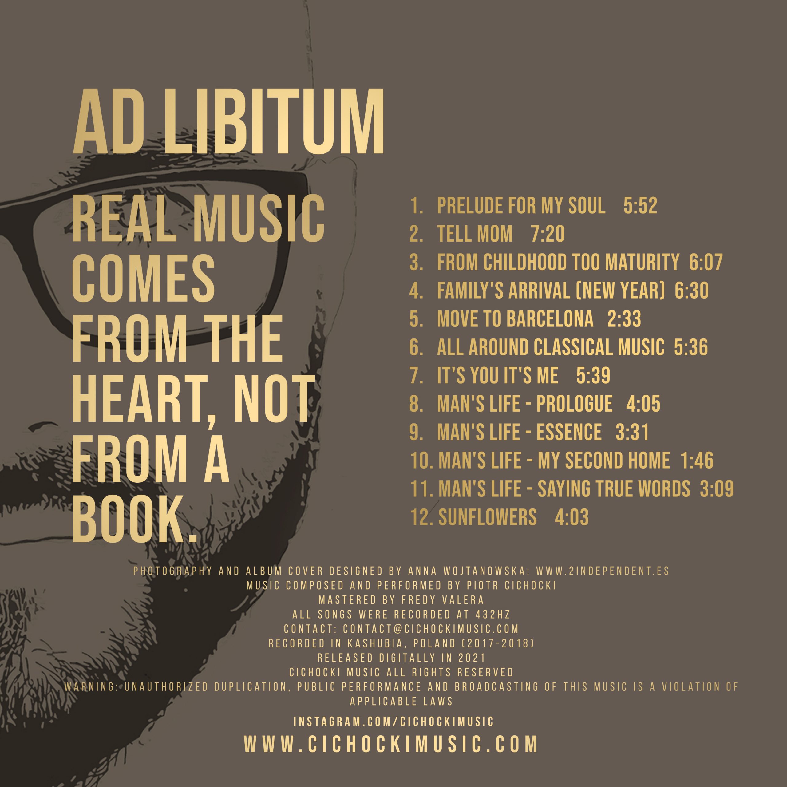 Ad Libitum - Back Page Cichocki Music - Ad Libitum - Back Page