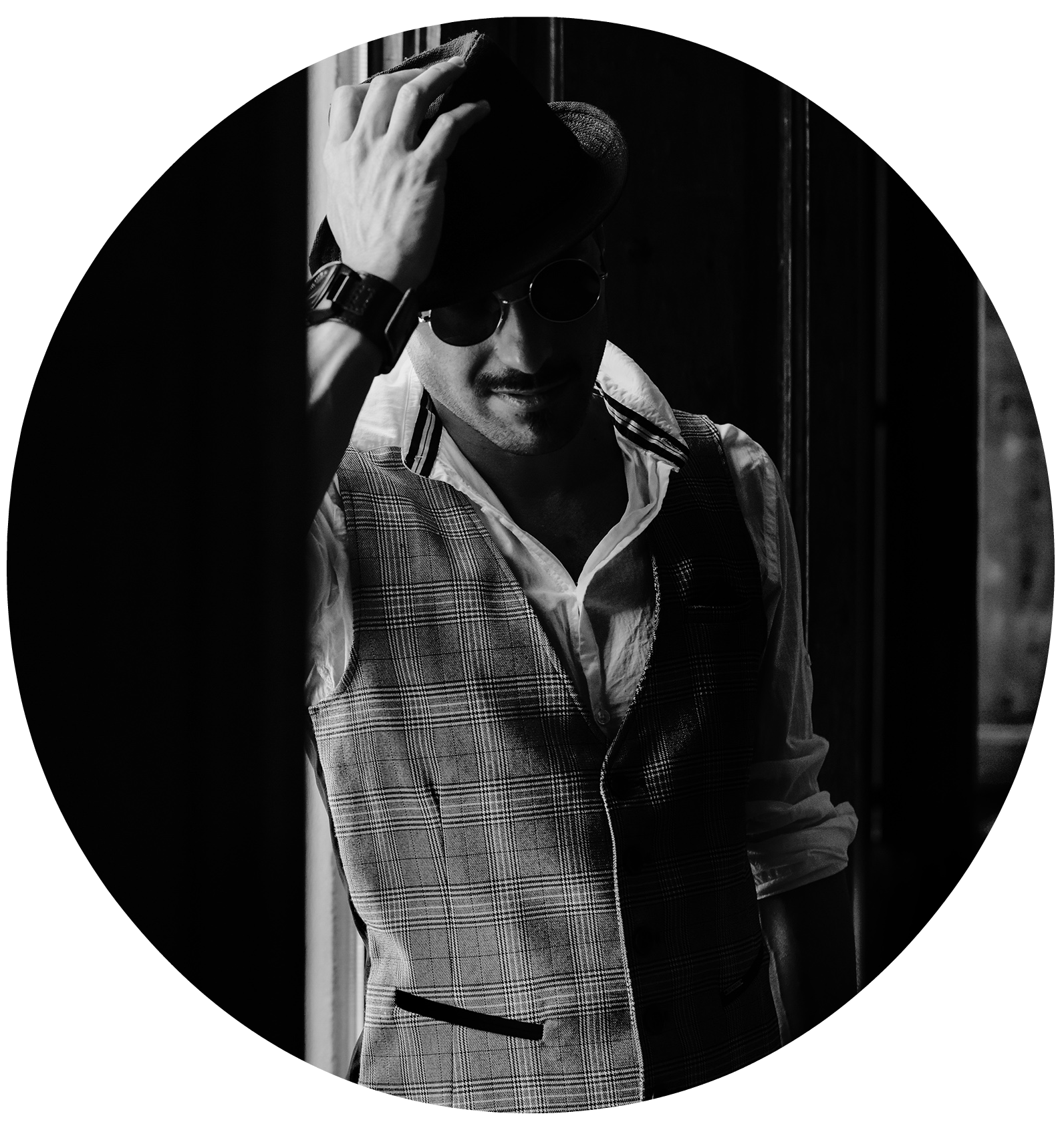 Cichocki Instrumental Window Hat Glasses Barcelona